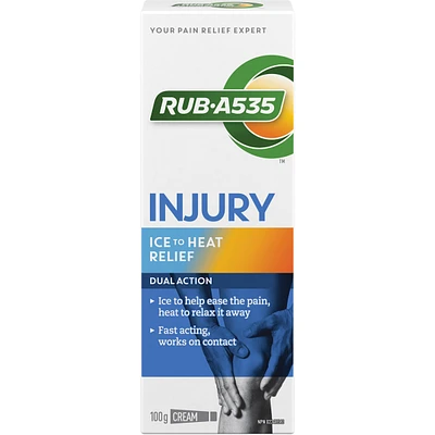 Injury Ice to Heat Pain Relief Cream