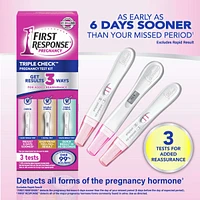 Triple Check Pregnancy Test Kit