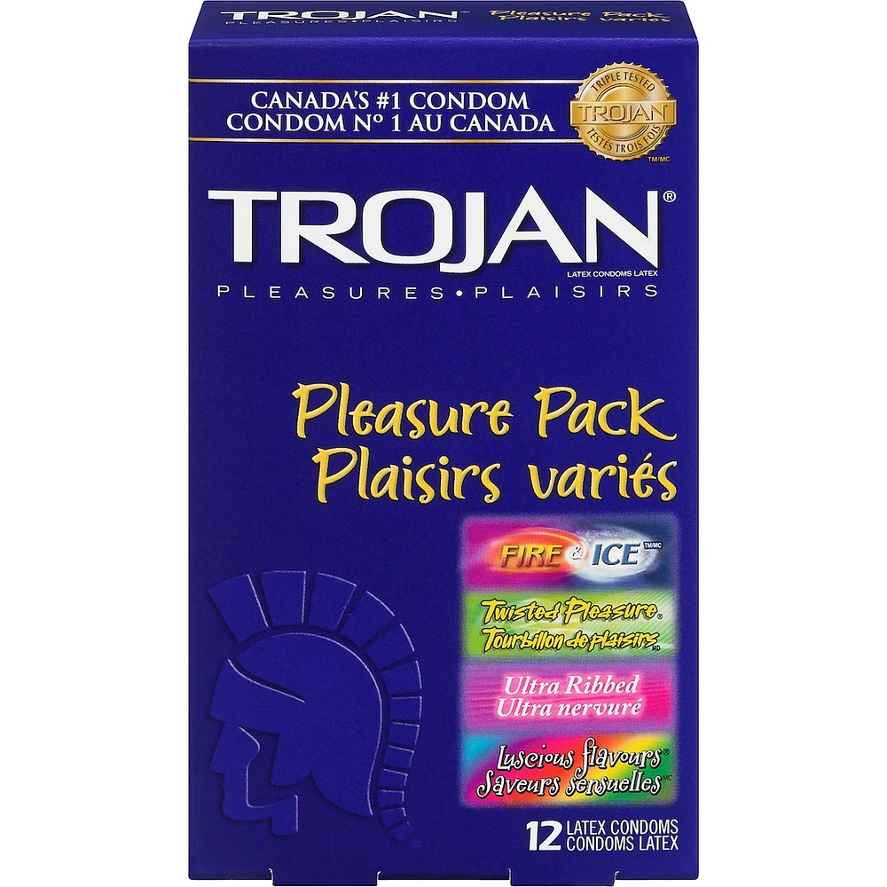 Pleasure Pack Assorted Lubricated Condoms