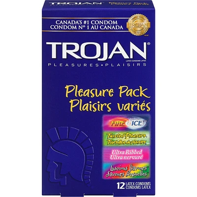 Pleasure Pack Assorted Lubricated Condoms
