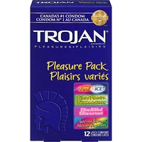 Pleasure Pack Assorted Lubricated Condoms