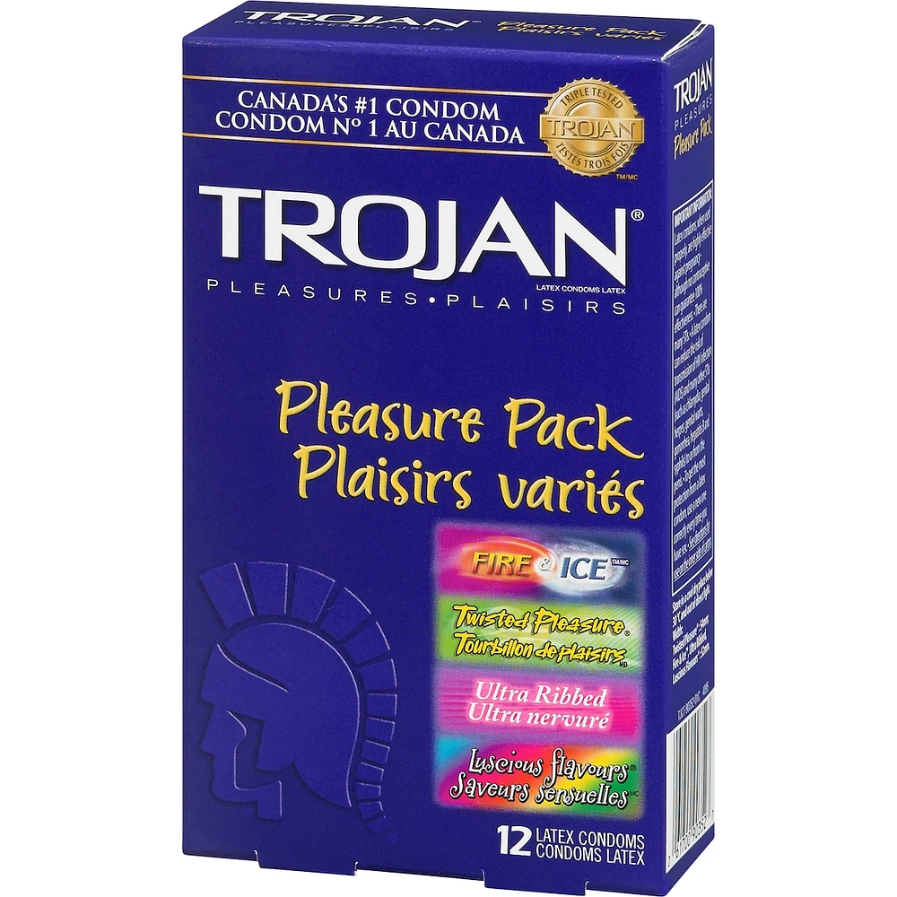 Pleasure Pack Assorted Lubricated Condoms