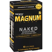Magnum Naked Sensations Large Size Lubricated Condoms