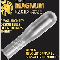 Magnum Naked Sensations Large Size Lubricated Condoms