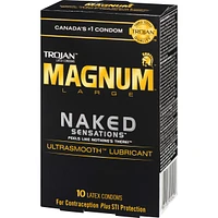 Magnum Naked Sensations Large Size Lubricated Condoms