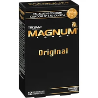 Magnum Original Large Size Lubricated Condoms