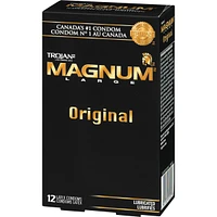 Magnum Original Large Size Lubricated Condoms
