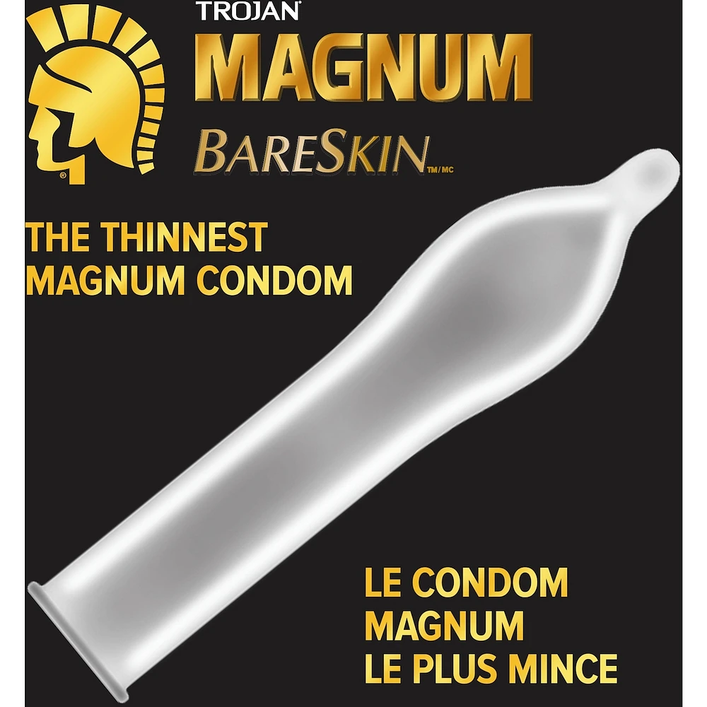 Magnum BareSkin Large Size Lubricated Condoms