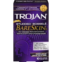 BareSkin Studded Condoms, Super Thin & Studded