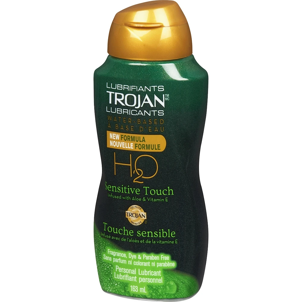 H2O Sensitive Touch with Aloe and Vitamin E Water-Based Personal Lubricant