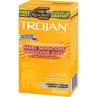 Naked Sensations Ultra Ribbed Lubricated Condoms