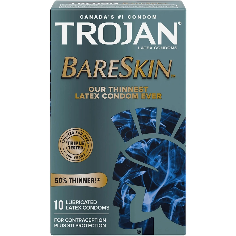 Condoms lubrifiés super minces et sensibles BareSkin