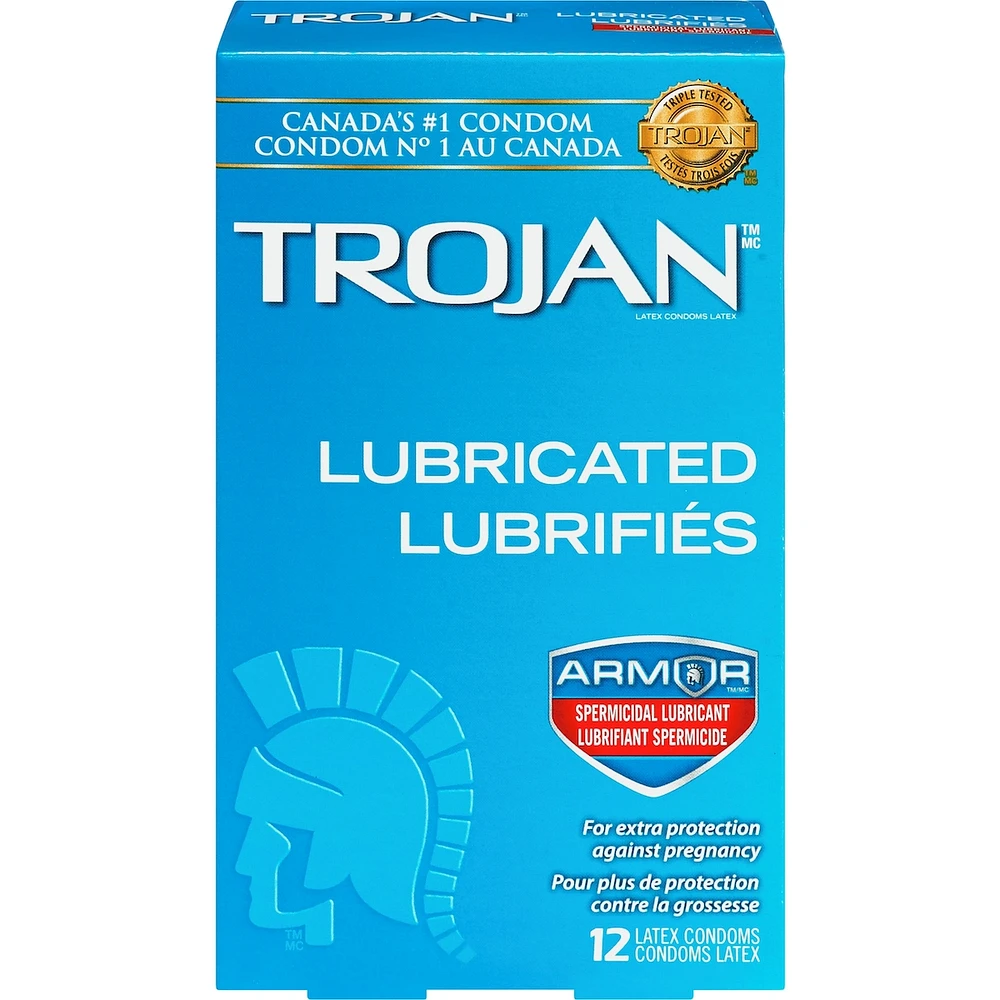 Classic Lubricated Condoms, With Spermicidal Lubricant