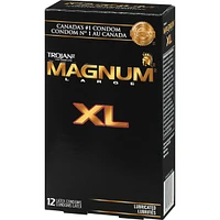 Magnum XL Extra Large Size Lubricated Condoms