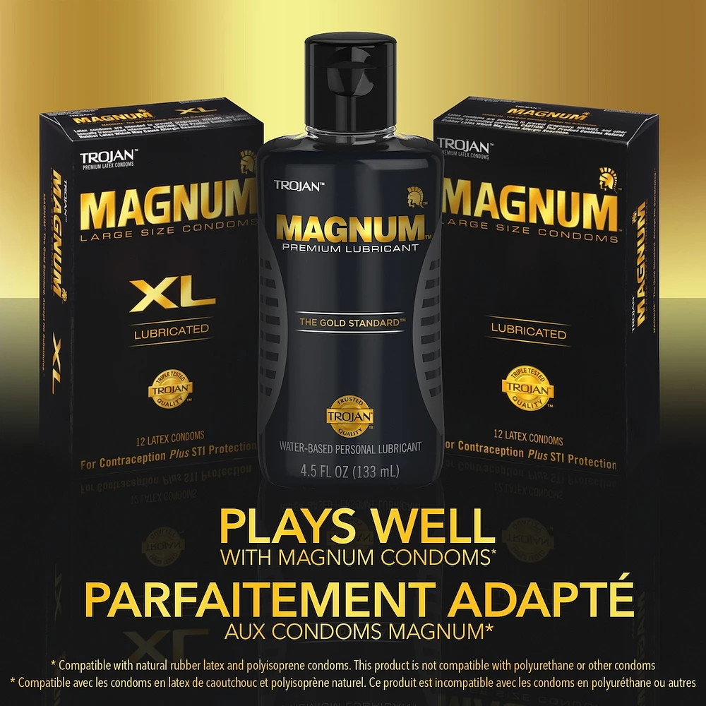 Magnum Premium Water-Based Personal Lubricant