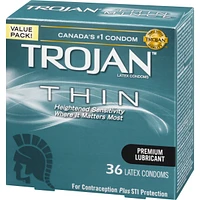 Thin Lubricated Condoms