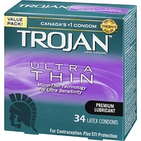 Ultra Thin Lubricated Condoms