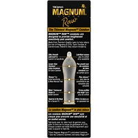 Magnum Raw Large Size Lubricated Condoms
