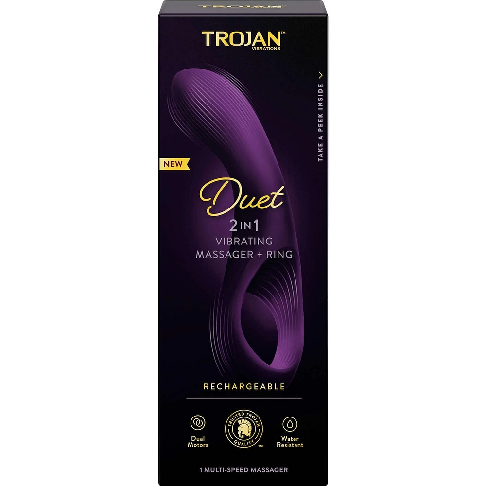 Duet 2-in-1 Vibrating Massager + Ring