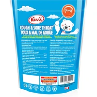 Orange Menthol COUGH & Sore Throat Lollypop Lozenges