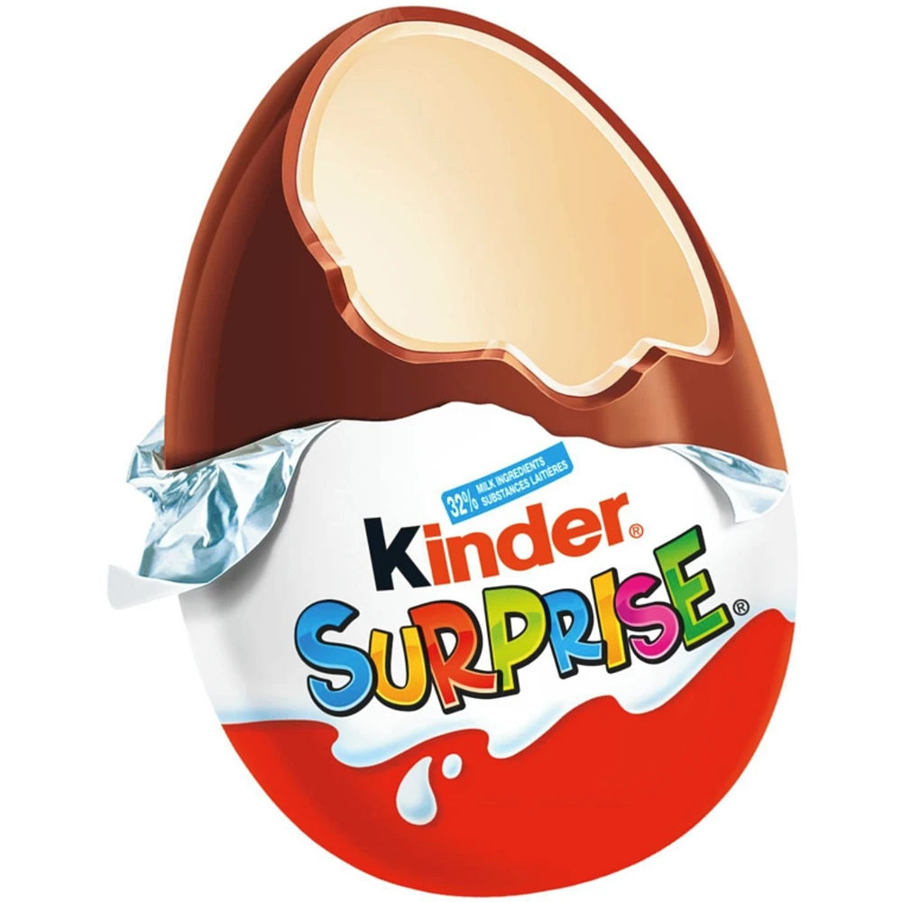 Kinder Surprise Confiserie Recouverte de Chocolat au Lait