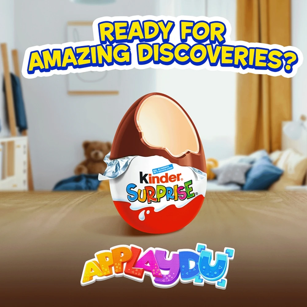 Kinder Surprise Confiserie Recouverte de Chocolat au Lait