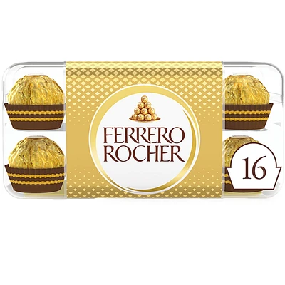 Boîte de 16 pralines au chocolat et aux noisettes Ferrero Rocher