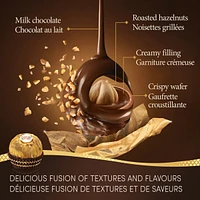 Boîte de 16 pralines au chocolat et aux noisettes Ferrero Rocher