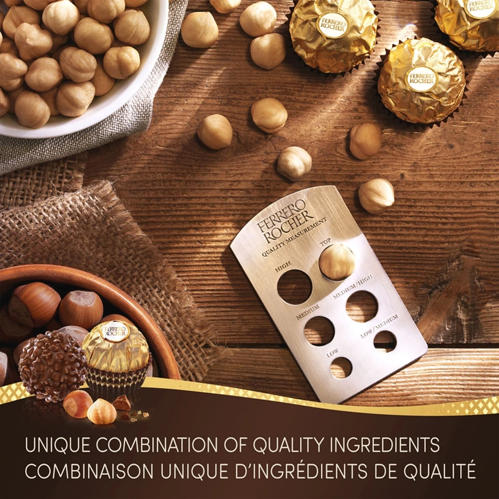 Fine Hazelnut Milk Chocolate Bag, 8 Individually Wrapped Chocolates