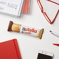 B-READY, Snack Bars, Crunchy wafer filled with delicious NUTELLA, 6 bars per pack