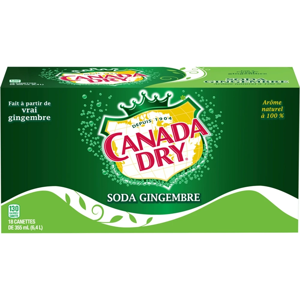 Ginger Ale, 18 Pack