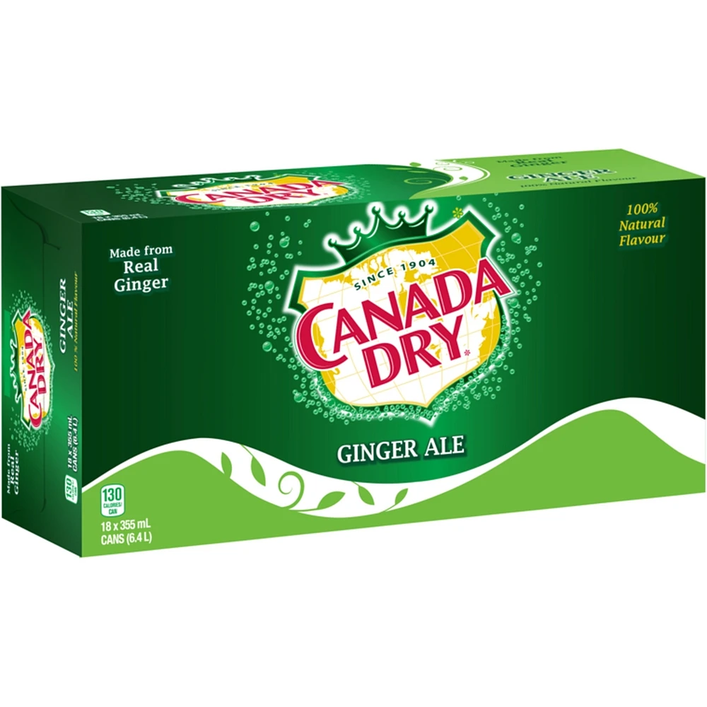 Ginger Ale, 18 Pack
