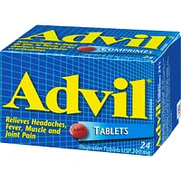 Advil Comprimés de 200 mg d'Ibuprofène USP Comprimés