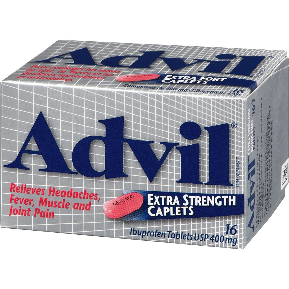 Extra Strength Caplets ( Count), 400 Mg Ibuprofen