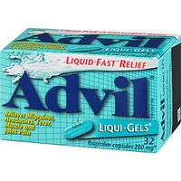 Advil Capsules de 200 mg d'Ibuprofène Liqui-Gels