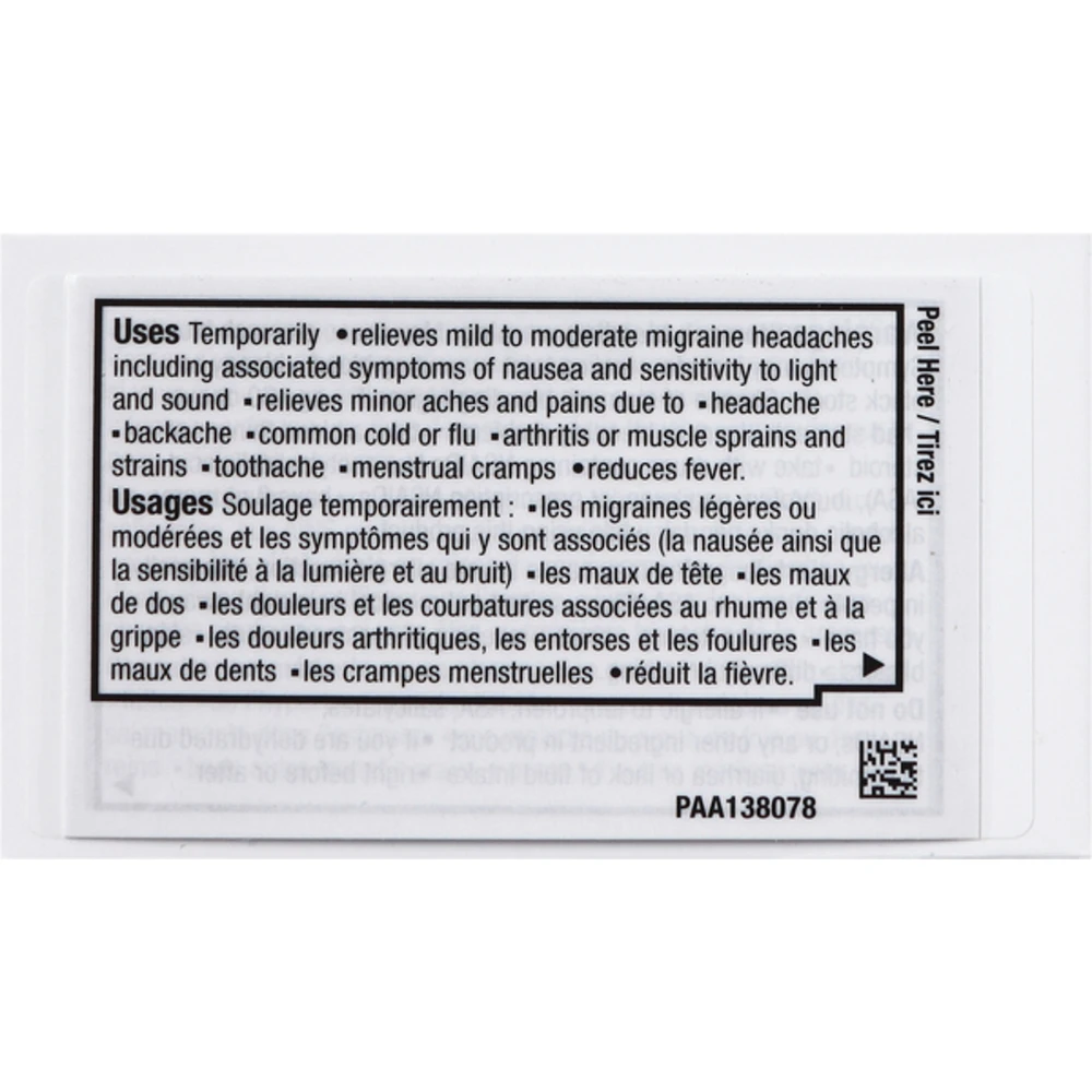Advil Extra Strength Liqui-Gels for Headaches, Migraines, and Pain Relief, 400 mg Ibuprofen