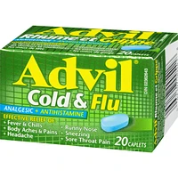 Advil Cold & Flu Analgesic + Antihistamine Caplets