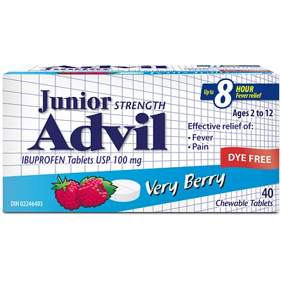 Junior Strength Advil (Chewable Tablets)