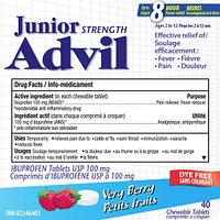 Junior Strength Advil (Chewable Tablets)