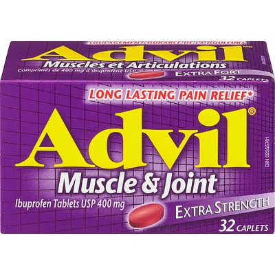 Advil Muscle & Joint Extra Strength - 32 Caplets