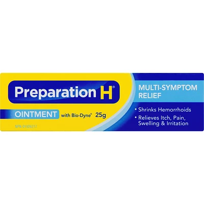 Preparation H® Multi-Symptom Hemorrhoid Treatment Ointment with Bio-Dyne