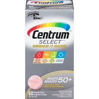 Centrum Select Chewables Adults 50+ Multivitamin Supplement Chewable Tablets, 60 Count