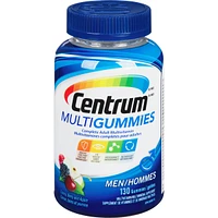 Centrum MultiGummies Men Multivitamin Supplement Gummies, 130 Count