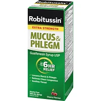 Robitussin Mucus & Phlegm Syrup Cherry Flavour Extra Strength ml