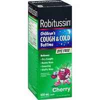 Robitussin Children's Cough & Cold Bedtime Liquid Cherry 100 ml