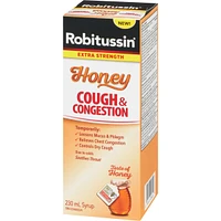 Robitussin Toux et Congestion Sirop au Miel Extra Fort 230 ml