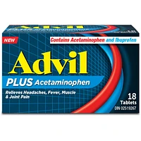 Advil Plus Acetaminophen Tablets