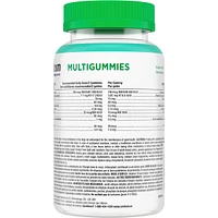Adult MultiGummies Tropical Fruit Multivitamin and Multimineral Supplement, Pineapple-Mango, Dragonfruit, and Passionfruit Flavours