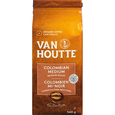 Colombian Medium, Medium Roast, Ground Coffee