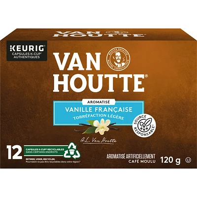 French Vanilla, Light Roast, K-Cup Coffee Pods, 12 Count